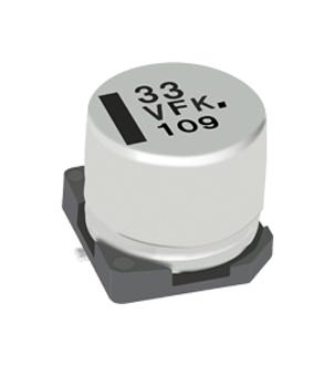 Panasonic Eee-Fk0J331Al Capacitor, 330Uf, 6.3V, Alu Elec, Smd