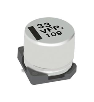 Panasonic Eee-Fp0J101Al Capacitor, 100Uf, 6.3V, Alu Elec, Smd