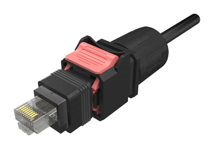 Amphenol Communications Solutions Ndhr5A4A50A. Enet Cord, Rj45 Plug-Free End, 500mm