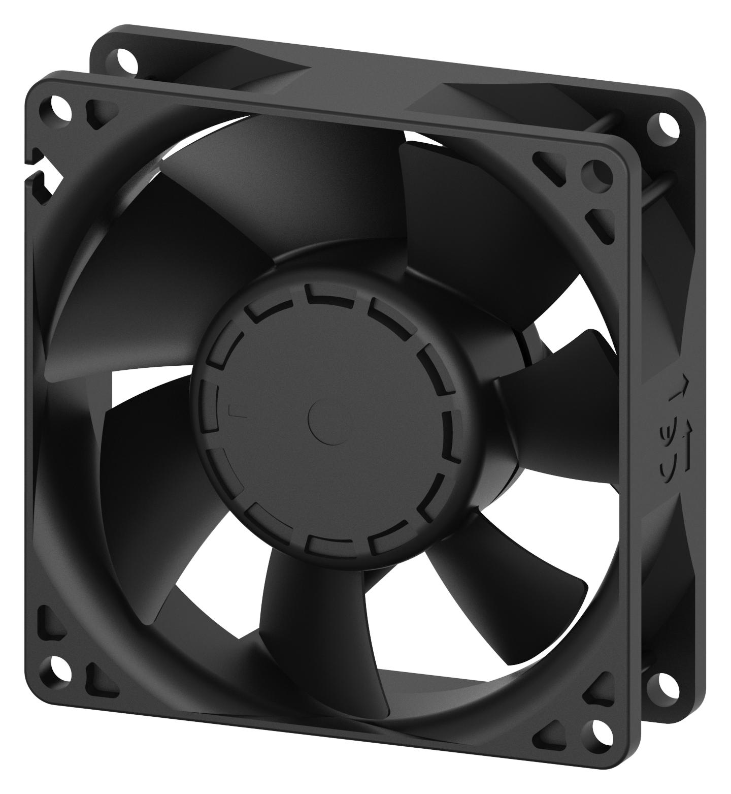 Multicomp Pro Mp013411 Ac Fan/vapo/80mm/3100Rpm/100-120V/0.211A