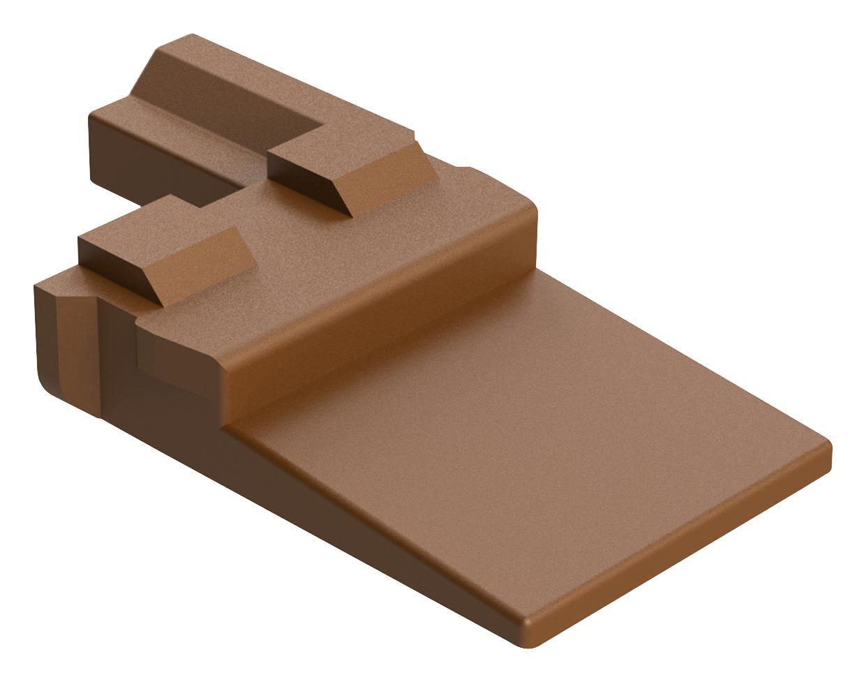 Amphenol Sine/tuchel Aw2P-D Wedgelock, Brown, Thermoplastic, 2Pos