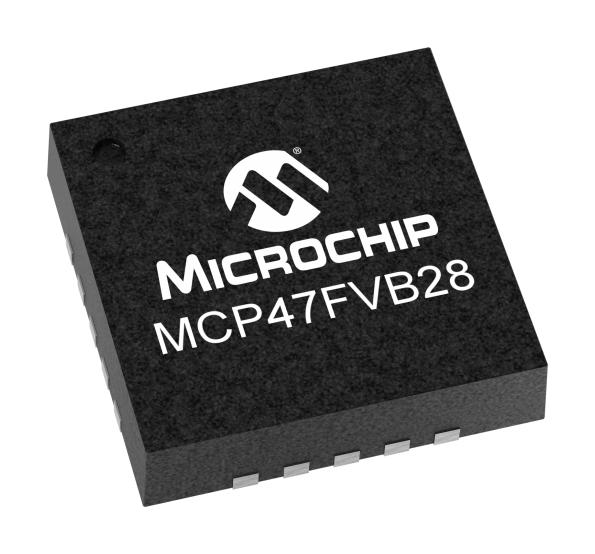 Microchip Technology Technology Mcp47Fvb28-E/mq. Dac, Octal, 12Bit, -40 To 125Deg C