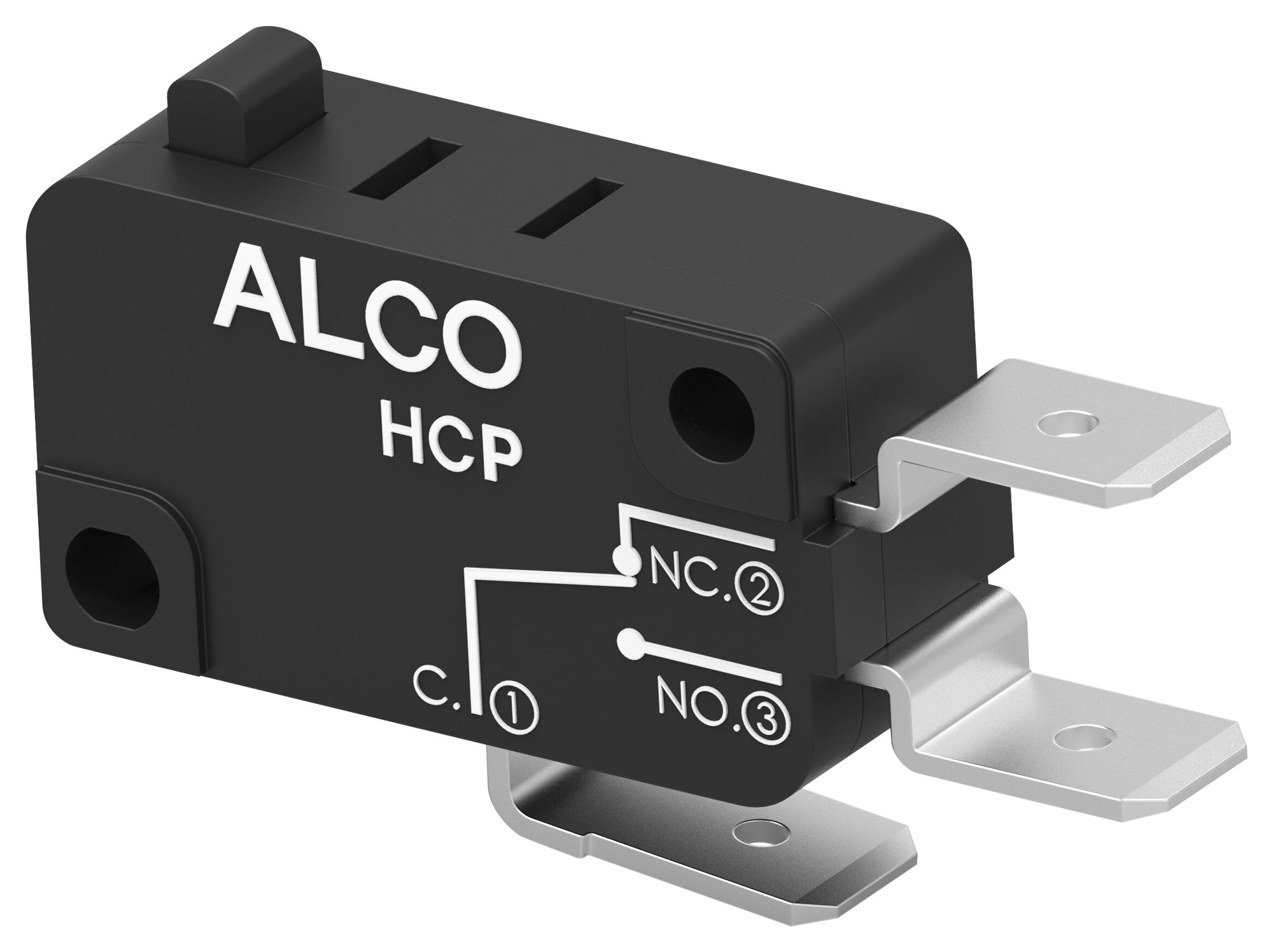 Alcoswitch / Te Connectivity Hcp16Dte0L04. Microswitch, Spdt, 16A, 250Vac