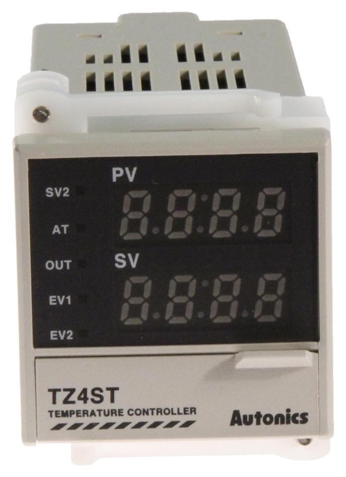 Autonics Tz4St-14R Pid Temp Control, 1/16 Din, Digital, Rel