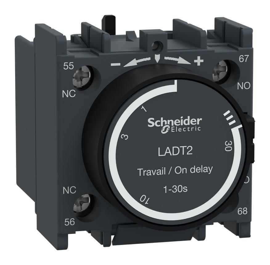 LADT2. Schneider Electric, CONTACTOR TIME DELAY AUX.CONTACT BLOCK