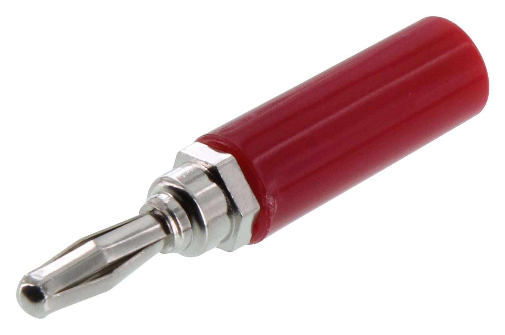 Multicomp Pro Spc15377 Banana Plug, Solder, Red