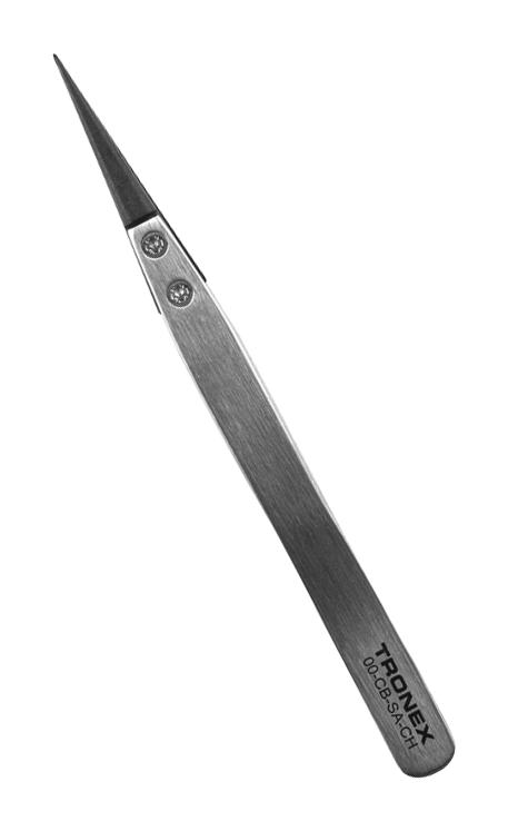 Menda 00-Cb-Sa-Ch Tweezer, Precision, Style 00, Fine, Ss