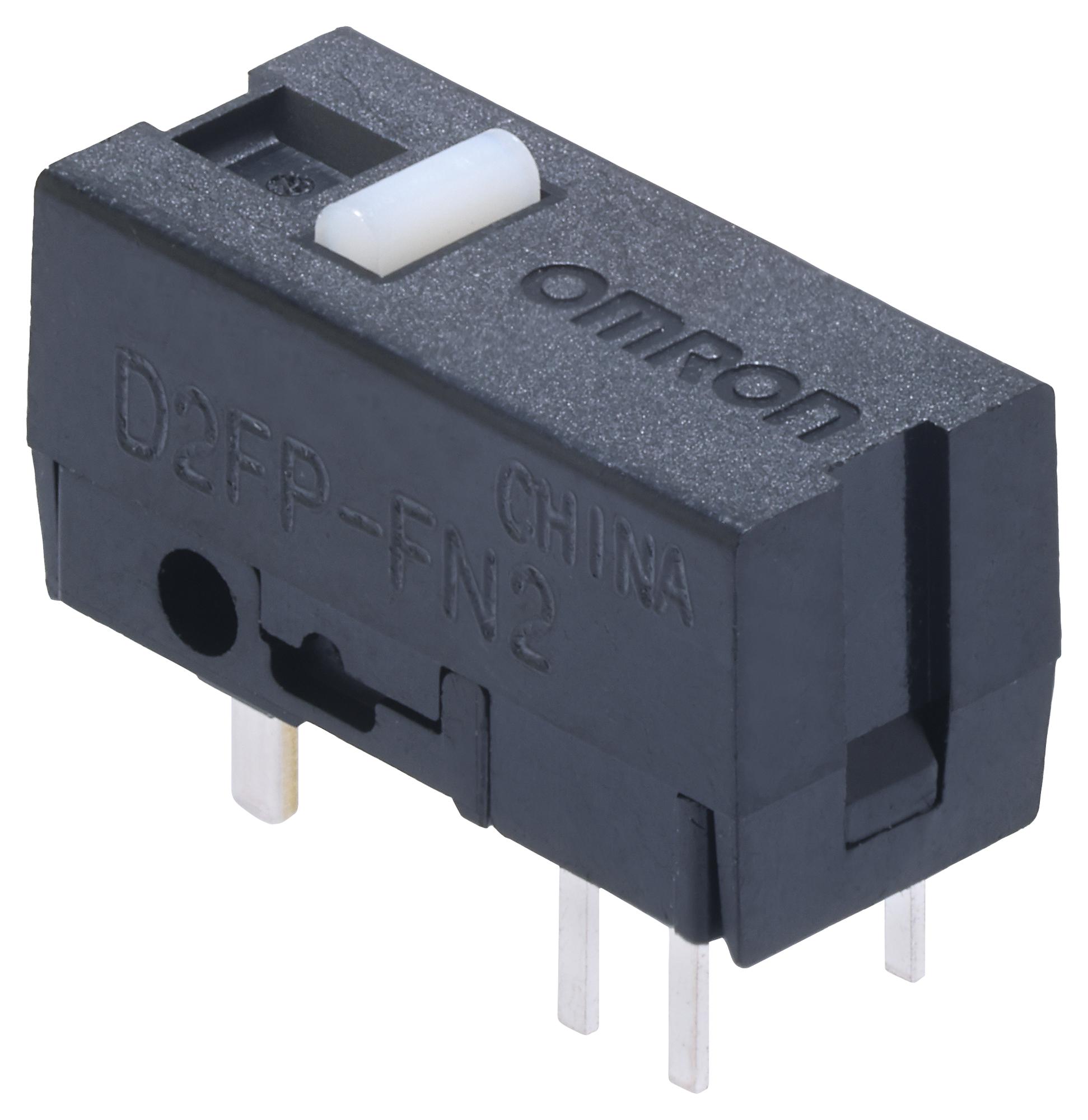 Omron Electronic Components D2Fp-Fn2 Gaming Switch, Spst-No, 0.02A, 30Vdc, Th