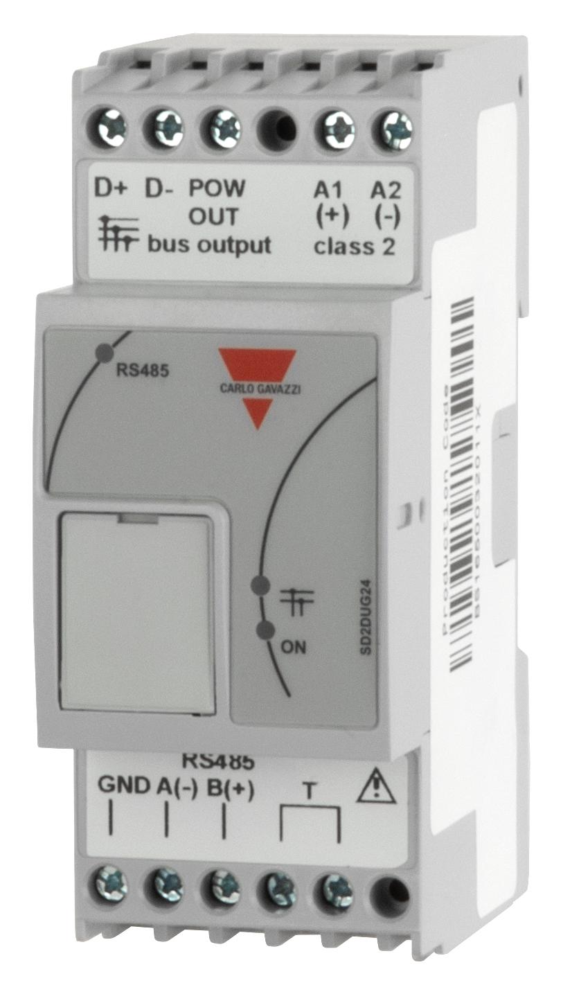 Carlo Gavazzi Sd2Dug24 Bus Generator, 0.13A, Ip50, Screw