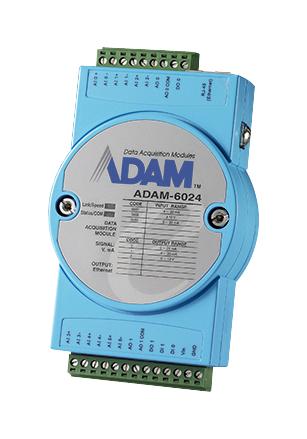 Advantech Adam-6024-D Universal I/o Modbus Tcp Module, 12Ch