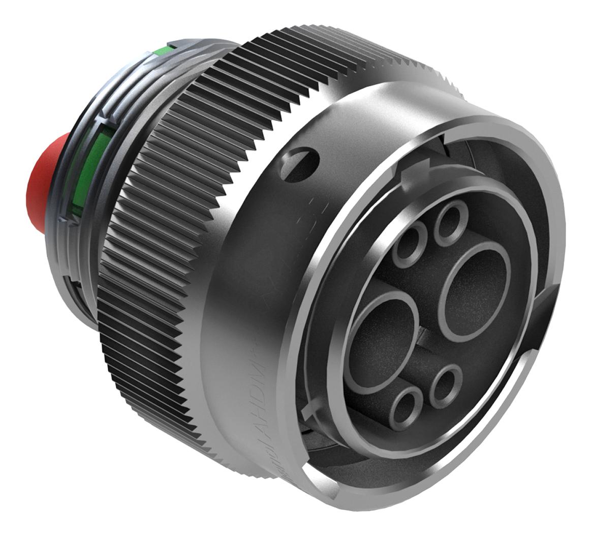 Amphenol Sine/tuchel Ahdm06-18-06Sn Circular Connector, Plug, 6Pos, Cable