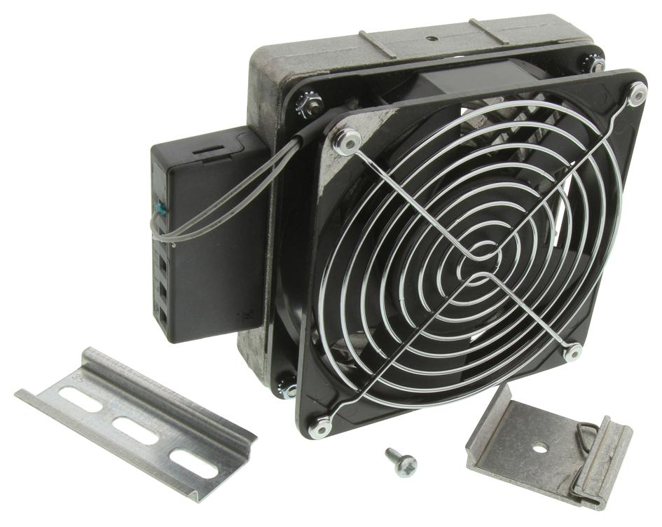 Stego 03113.9-00 Fan Heater, 200W, -49 To 158 Deg F, 120V