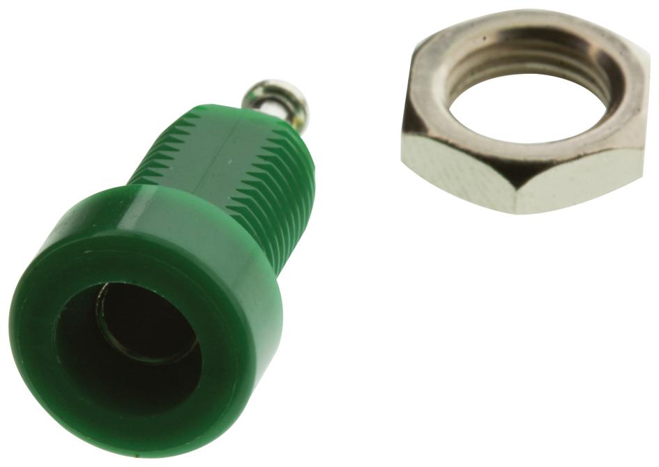 Abbatron Hh Smith 1499-104 Banana Jack, 15A, Stud, Green