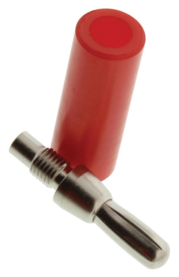 Abbatron Hh Smith 285-102 Banana Plug, 25A, Stud, Red