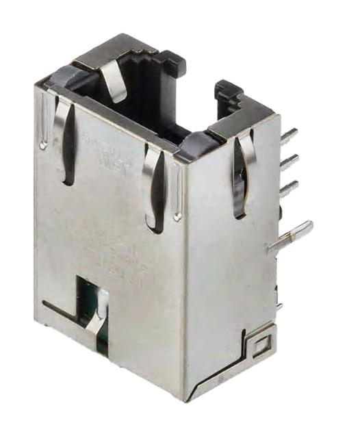 Bel Magnetic Solutions L836-1J1T-43 Rj45 Jack, R/a, 8P8C, 1Port, Shld