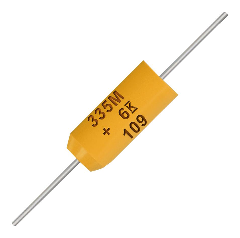 KEMET T322A155K020At Tantalum Capacitor, 1.5Uf, 20V, 9 Ohm, 0.1, Axial