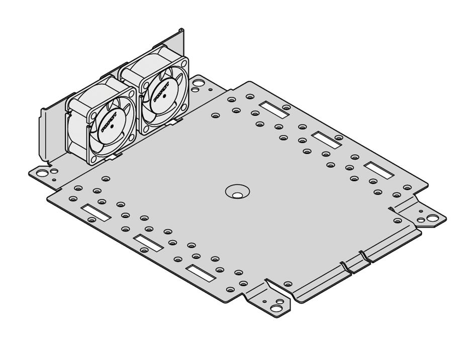 NVent Schroff 24827197 Fan Holder With Fan, 5 Fan