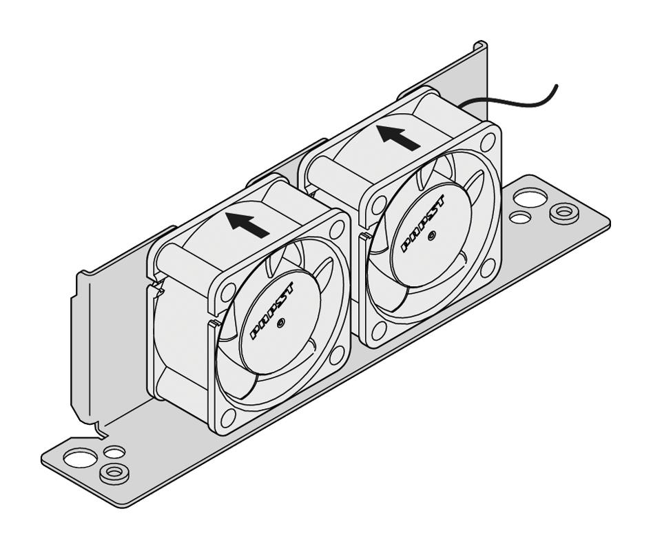 NVent Schroff 24828107 Fan With Bracket, 40mm