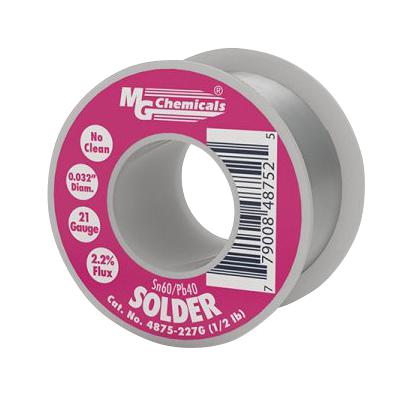 MG Chemicals 4875-227G Solder Wire, 60/40 Sn/pb, 227G