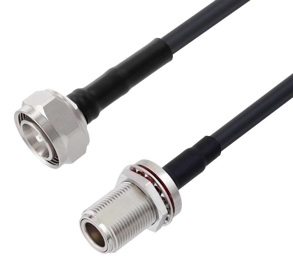 L-Com Lcca30269-Ft2 Rf Cable, 4.3/10 Plug-N Bhd Jack, 2Ft