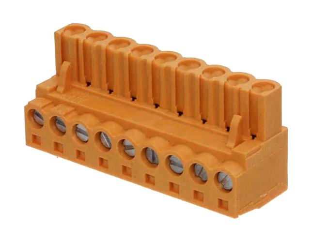 Weidmuller 1527360000 Terminal Block, Pluggable, 11Pos, 12Awg