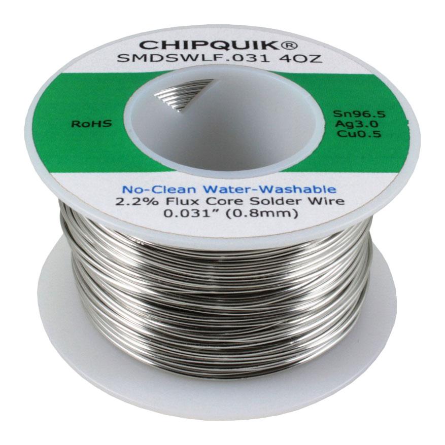 Chip Quik Smdswlf .031 4Oz Small Spool Solder Wire-Lead Free