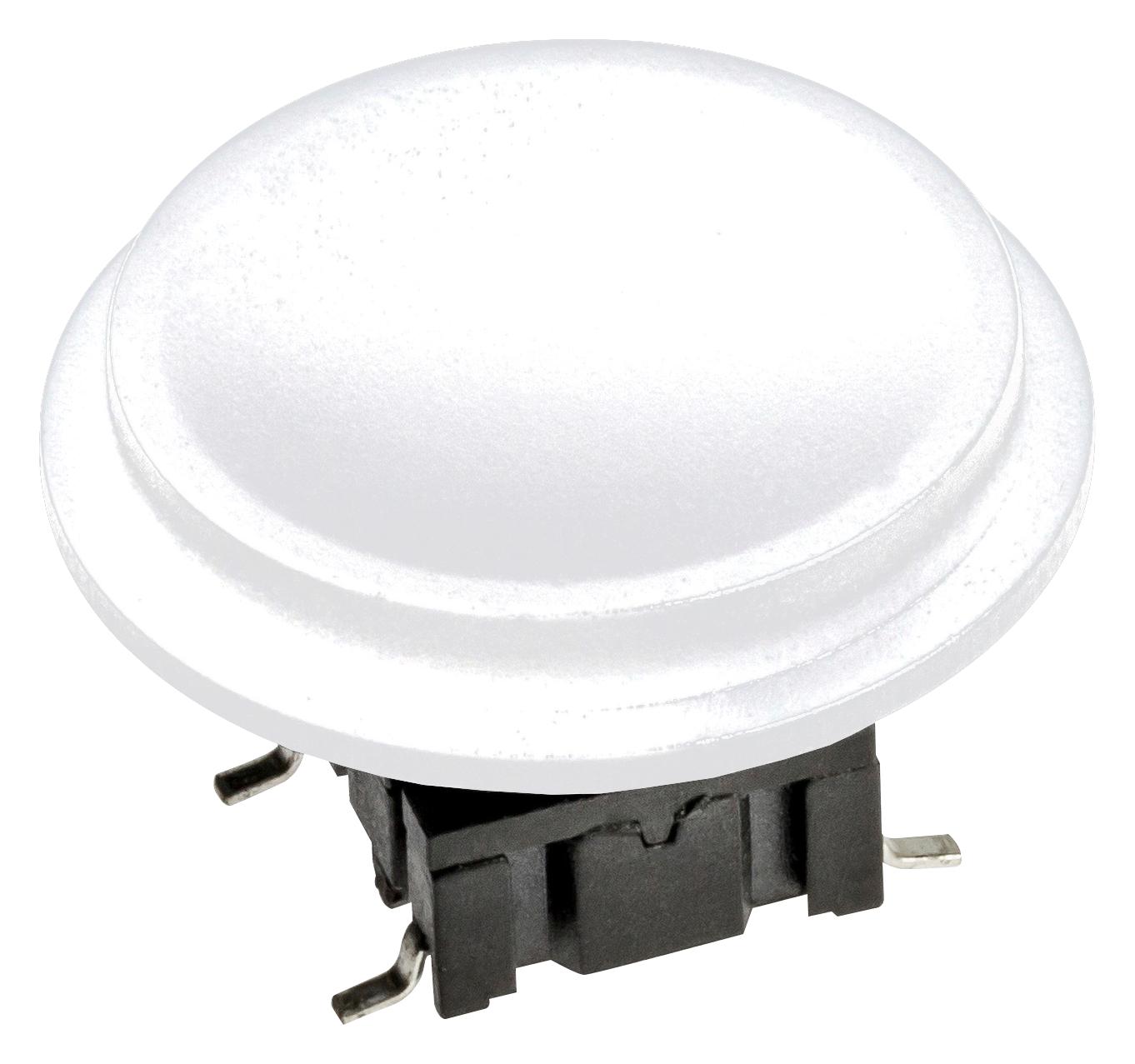 APEM 10C1616Lmh11809 Capacitor, Tactile Switch, White