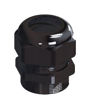 Essentra Components Cg-M12-1-Bk Cable Gland, M12, 2mm-5mm, Ip68, Black