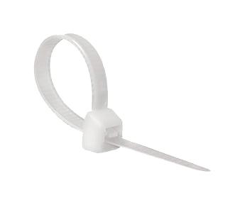 Essentra Components Ct001A Cable Tie, 75mm, Nylon 6.6, Natural