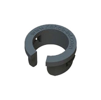 Essentra Components Pgsb-0609A Grommet, Open, Nylon 6.6, 9.5mm, Blk