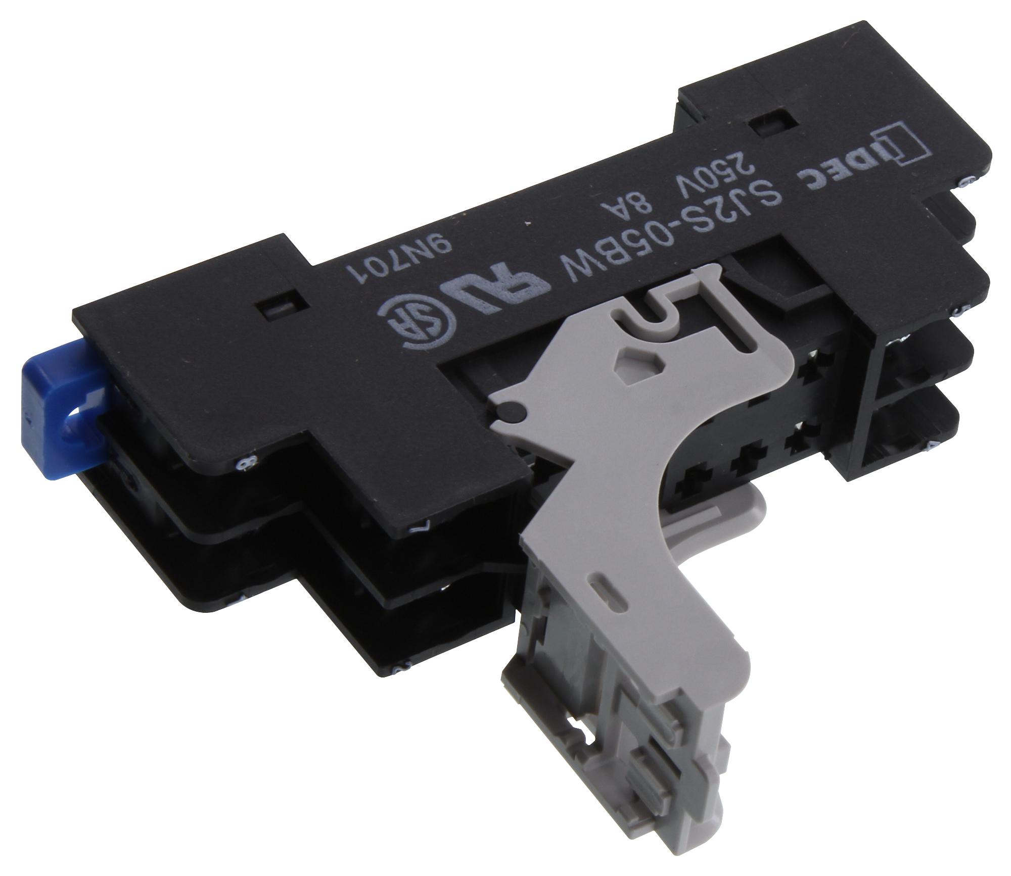 IDEC Sj2S-05Bw Socket, Relay, 8Pin, 8A, 250V