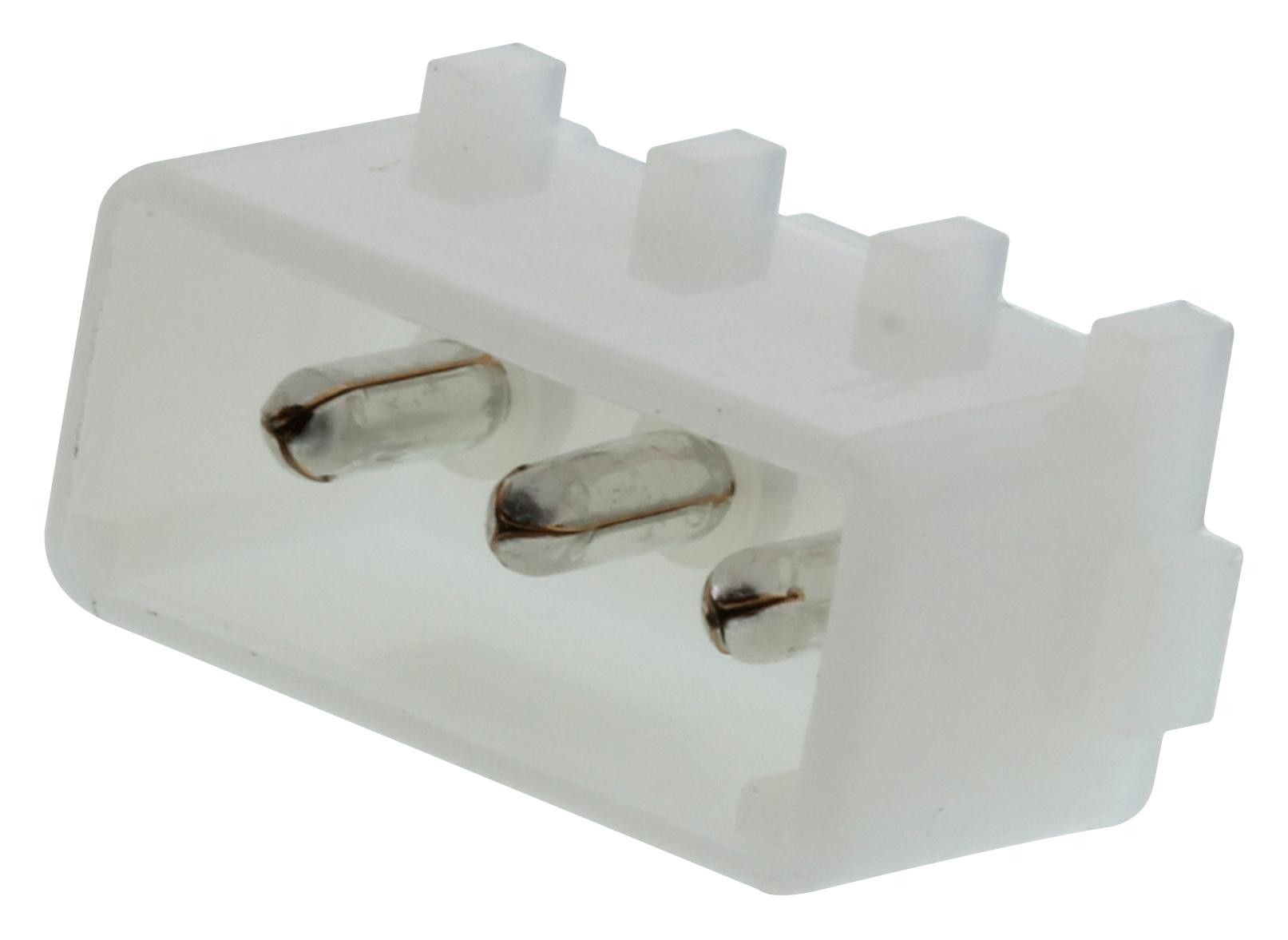 Amp Connectors / Te Connectivity 350541-1 Plug & Socket Connector, Header, 3 Position, 4.95mm