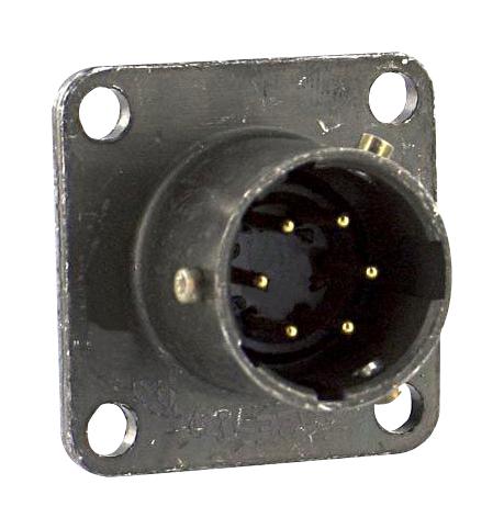 Amphenol Industrial Pt02E-10-6P(025) Circular Connector, Rcpt, 10-6, Box Mnt