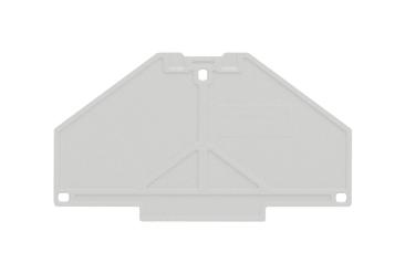 Weidmuller 1211450000 End Plate, Polycarbonate, Gray