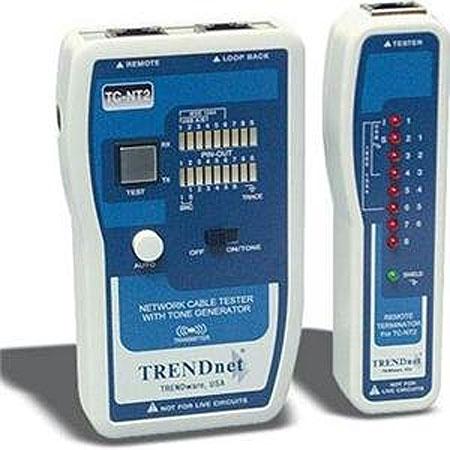 Trendware Tc-Nt2 Twisted Pair And Coax Network Cable Test