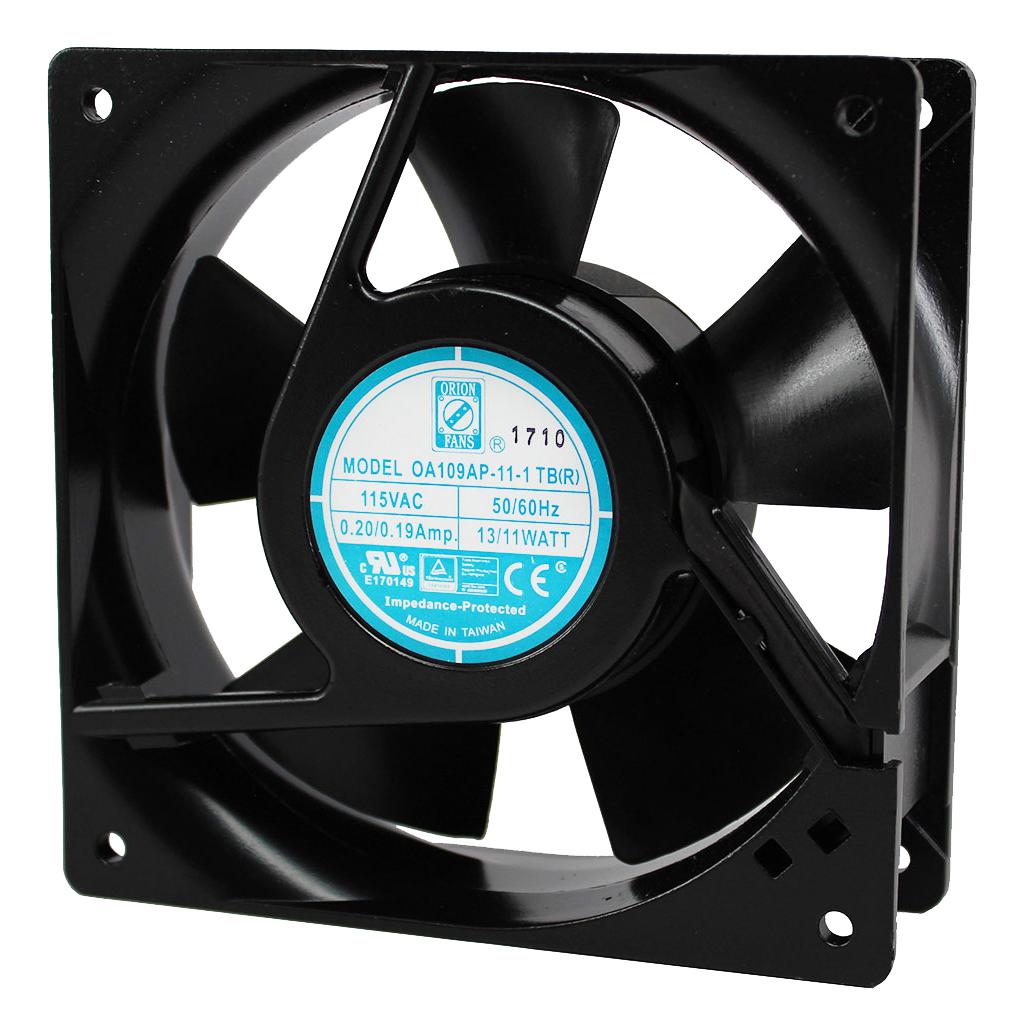 Orion Fans Oa109Ap-11-1Tbr Axial Fan, Ball, 99Cfm, 47Db, 15W, 115V