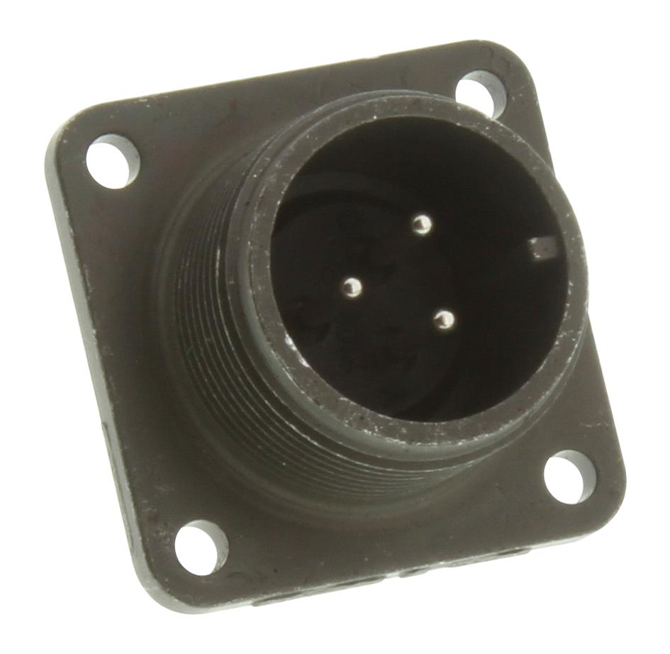 Amphenol Industrial Ms3102A14S-7P Circular Connector, Receptacle, Size 14S, 3 Position, Box