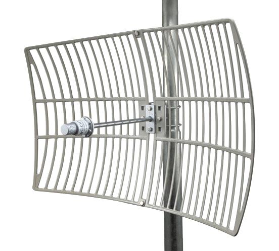 L-Com Hg4927Eg-1-Nf Antenna, 4.9Ghz-5.85Ghz, Grid