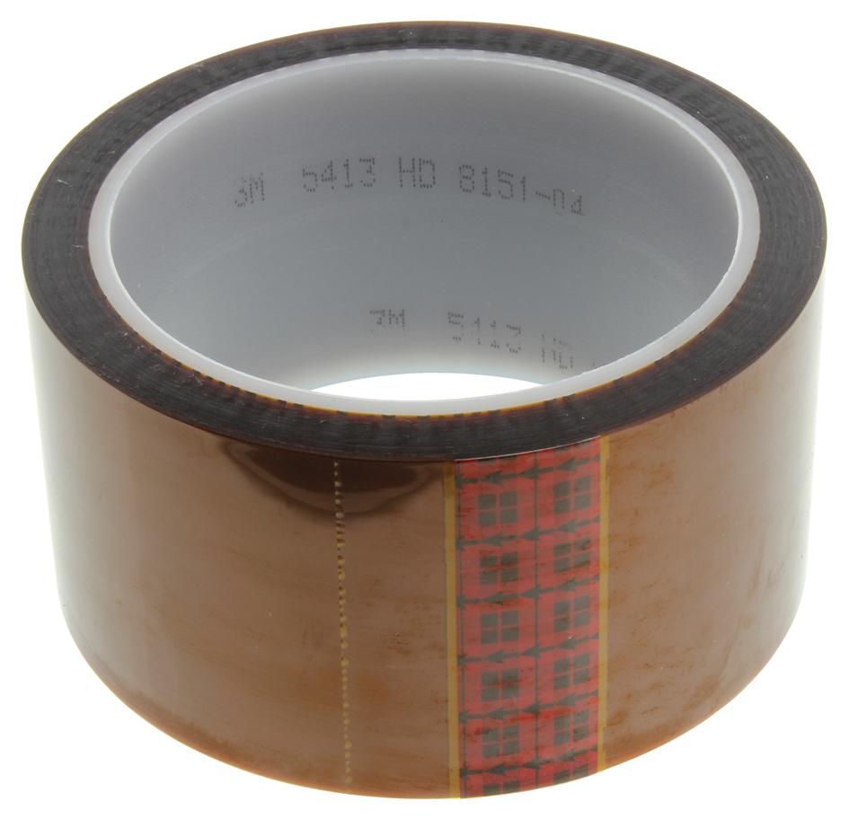 3M 5413 2 X 36 Yd Masking Tape, Pi Film, 108Ft X 2