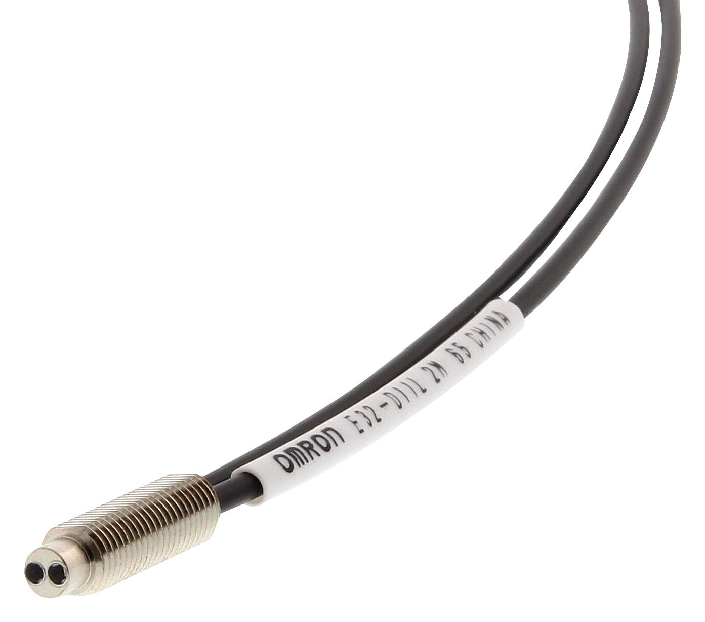 Omron Industrial Automation E32-D11R Sensor, Fiber Optic, High Flex, 170mm