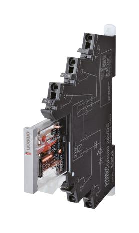 Omron Industrial Automation G2Rv-Sr700 Dc12 Power Relay, 12Vdc, 6A, Spdt, Din Rail