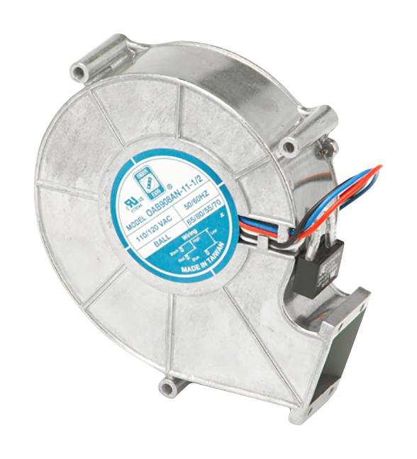 Orion Fans Oab908An-11-1/2 Fan Blower, 183mm X 70mm, 80W, 115Vac