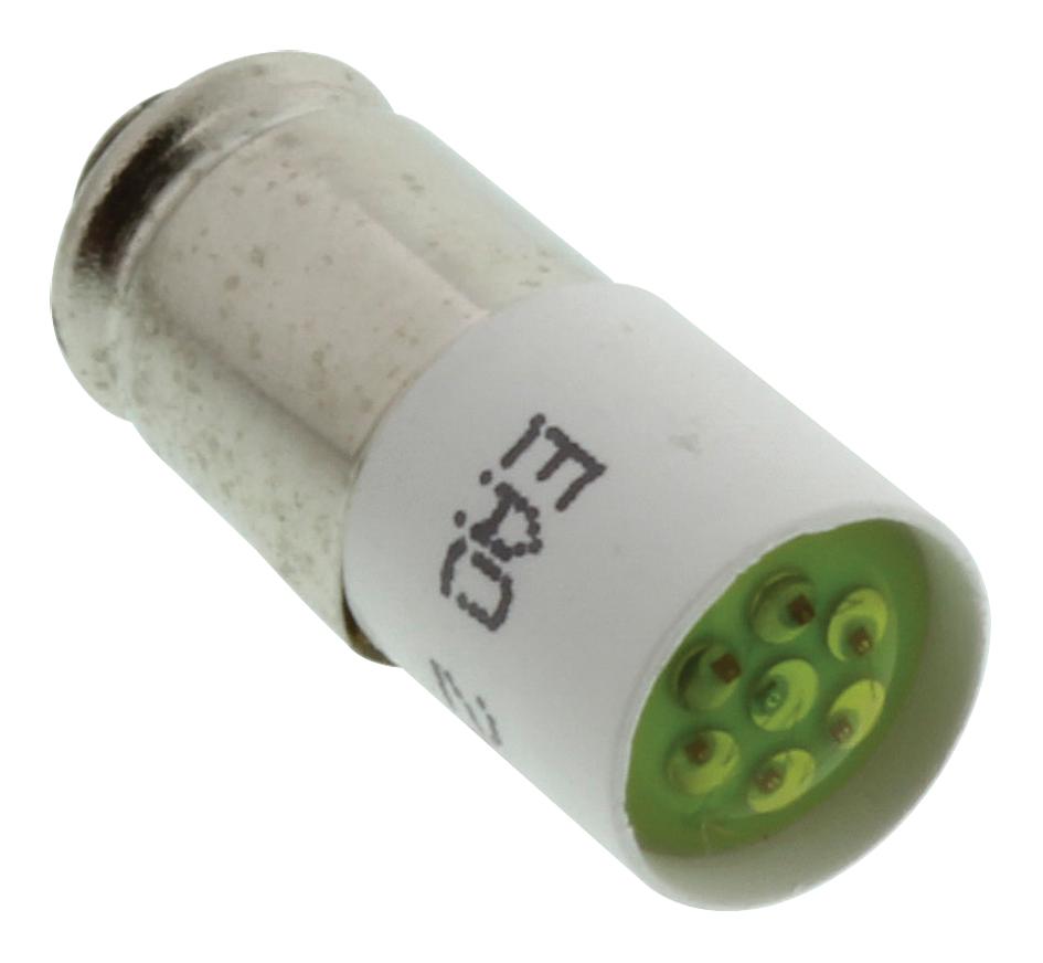 EAO 10-5312.3135 Led Bulb, Midget Groove, Green, T-1 3/4