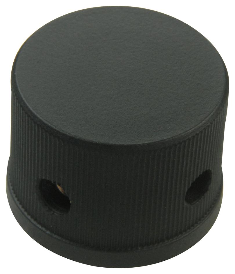 Ehc (Electronic Hardware) 3010-2-B Round Knurled Knob, 6.35mm