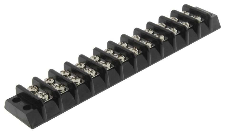 Marathon Special Products 312 Terminal Block, Barrier, 12 Position, 14-10Awg