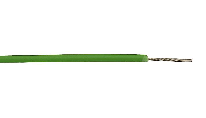 Alpha Wire 422807 Gr005. Hook-Up Wire, 0.09mm2, 30M, Green