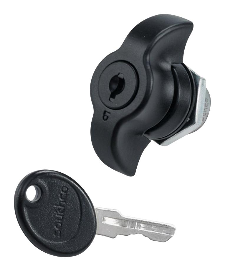 NVent Hoffman Ptwk Keylocking Wing Knob, Enclosure