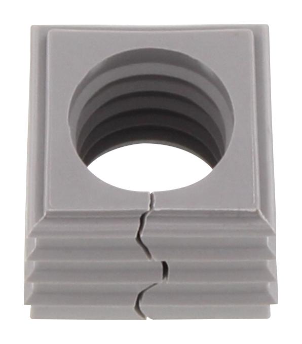 Weidmuller 2584570000 Cable Grommet, Open, Tpe, Grey