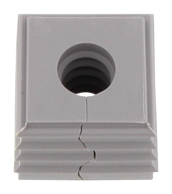 Weidmuller 2584650000 Cable Grommet, Open, Tpe, Grey