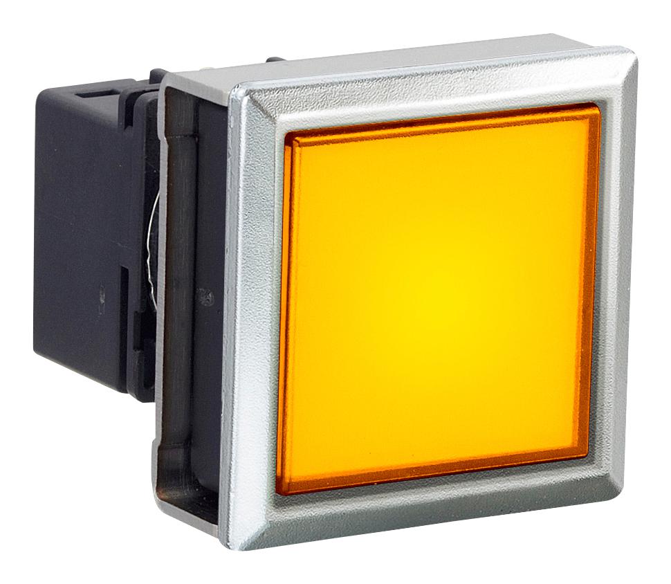 IDEC Lbw7Mp-1T04A Pilot Light, Amber, 24Vac/dc